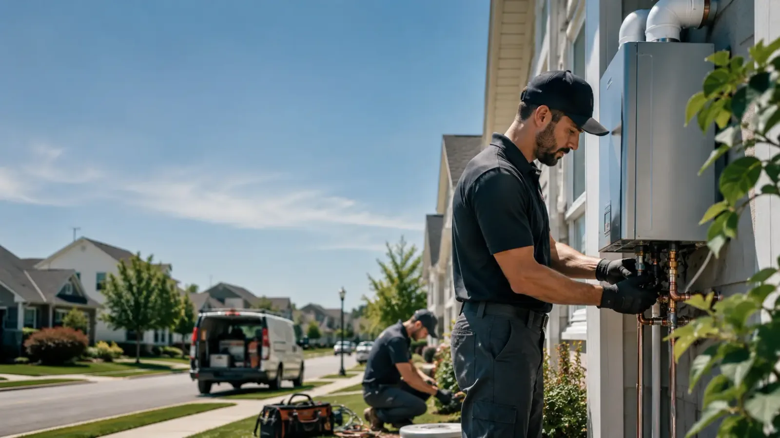 Tankless Water Heater Installation in Levant, KS